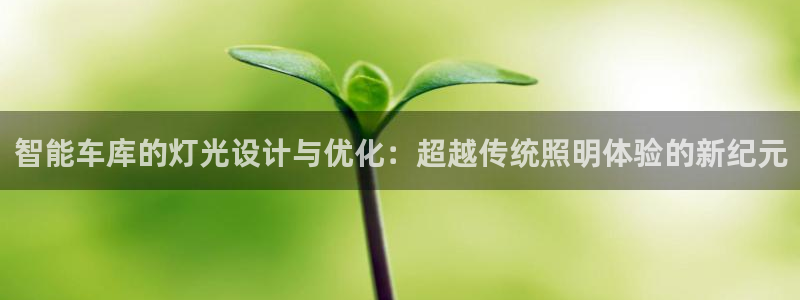 云顶集团app免费下载：智能车库的灯光设